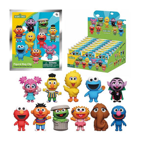 Sesame Street 3D Foam Bag Clip | 1 Random