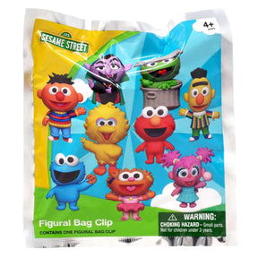 Sesame Street 3D Foam Bag Clip | 1 Random