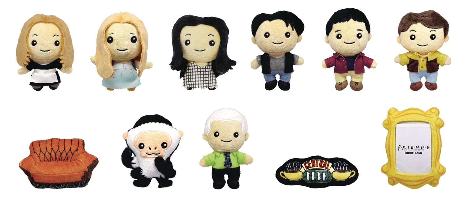 Friends Collectible Plush Bag Clip