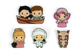 Friends Exclusive Chibi Characters 5-Piece Enamel Pin Set Toynk Exclusive