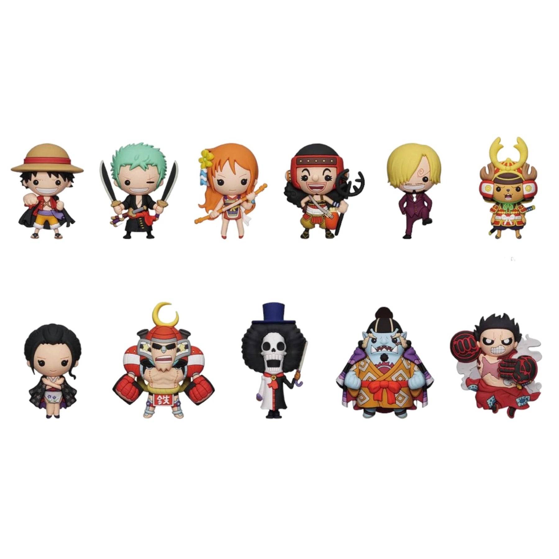 One Piece Series 3 3D Foam Bag Clip | 1 Random