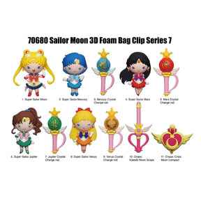 Sailor Moon Series 7 3D Foam Bag Clip | 1 Random