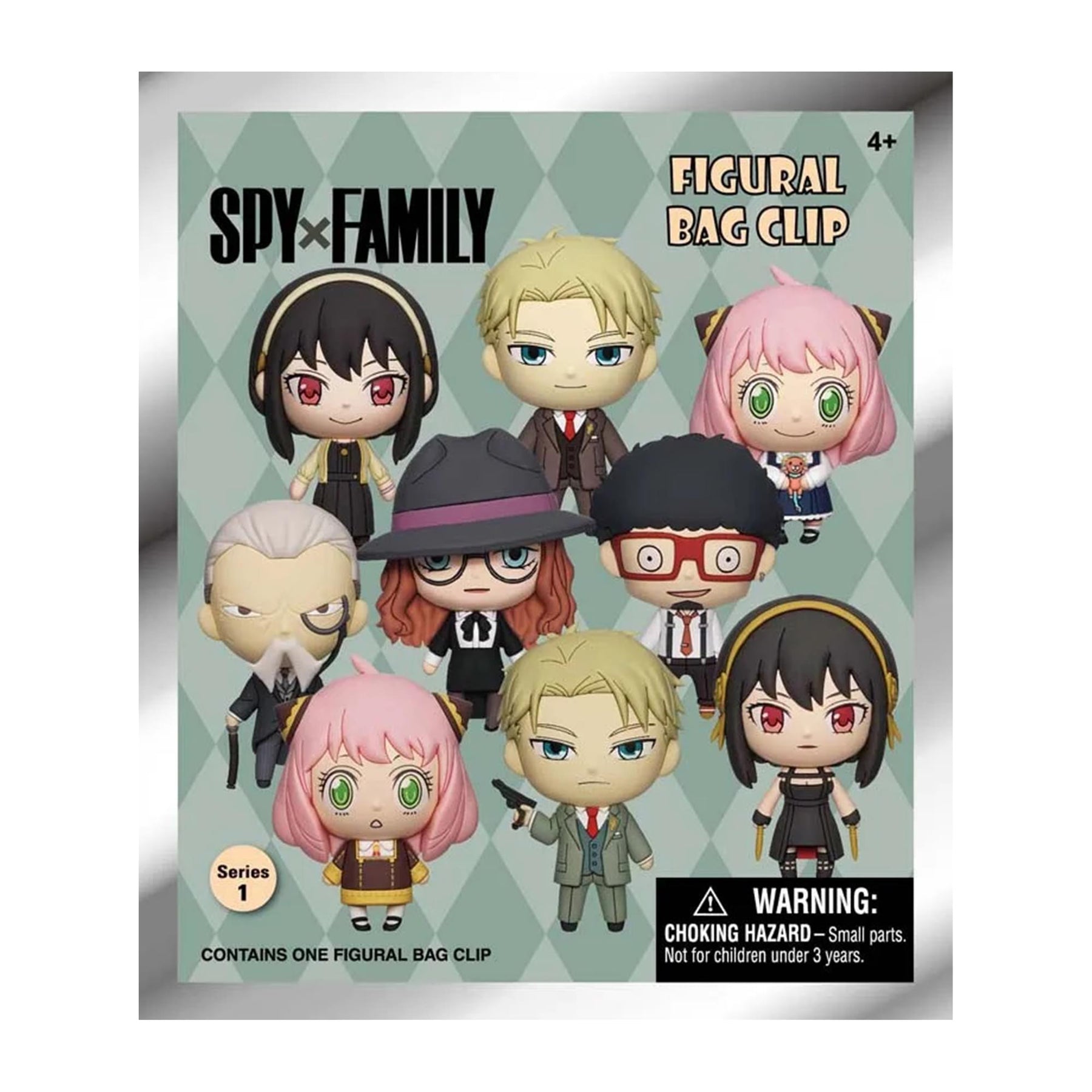 Spy X Family 3D Foam Bag Clip | 1 Random