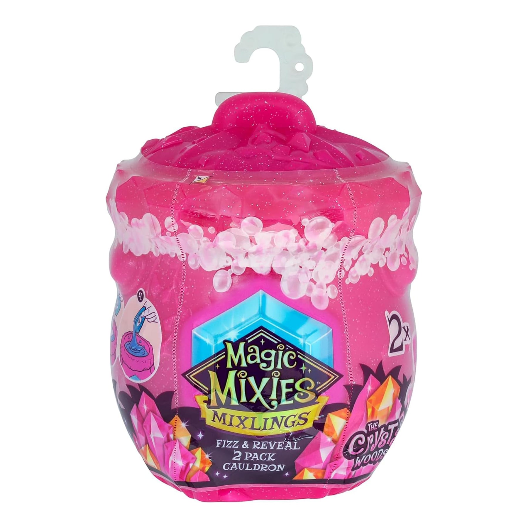 Magic Mixies Mixlings S3 Fizz & Reveal Cauldron 2-Pack