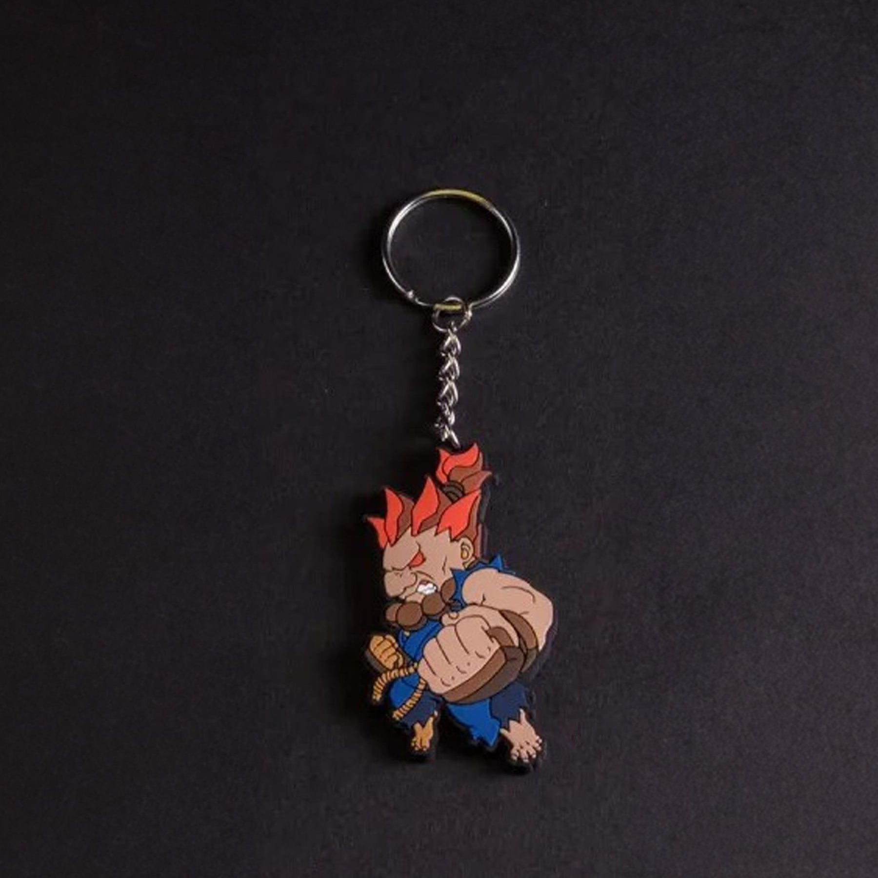 Street Fighter Chibi Key Chain, Akuma