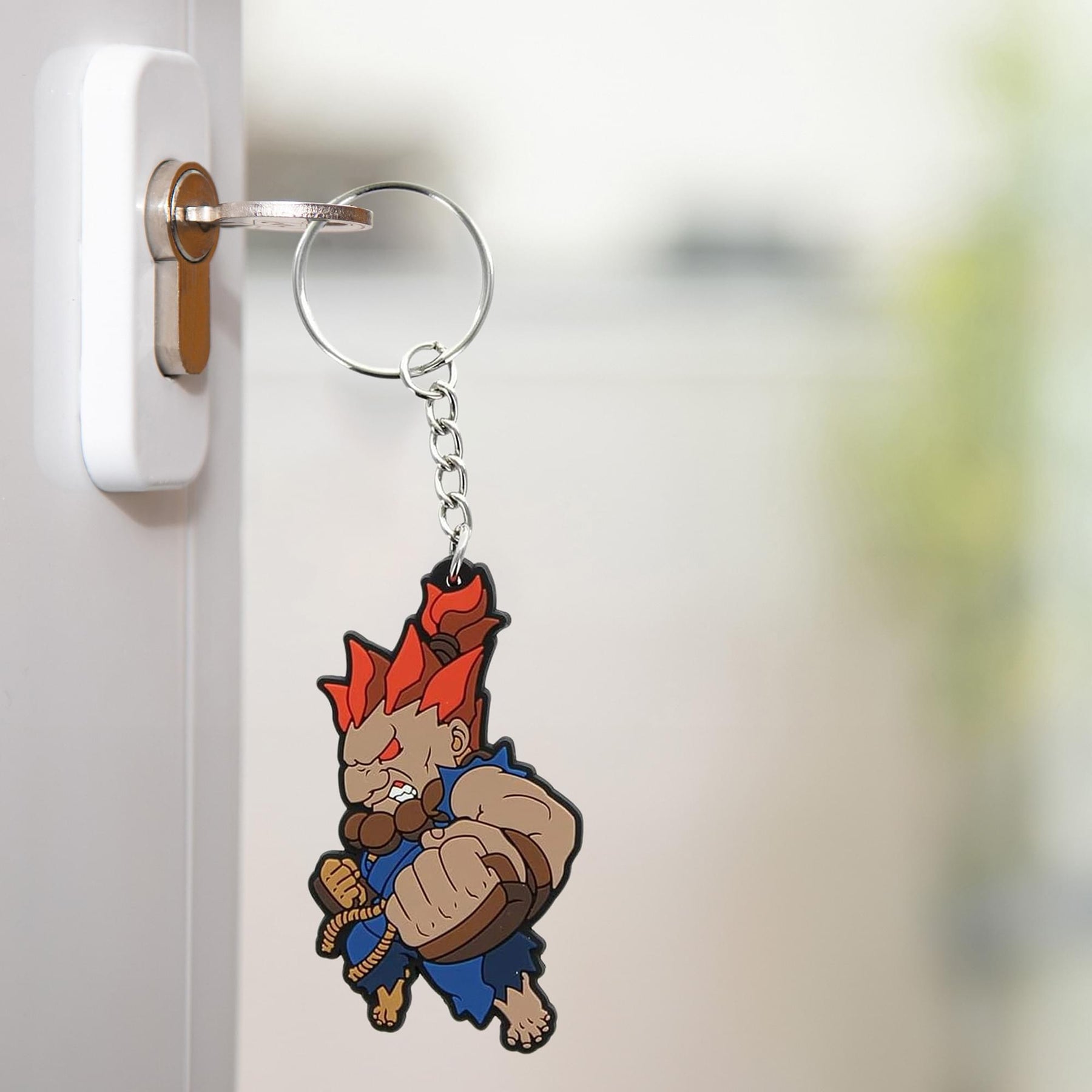 Street Fighter Chibi Key Chain, Akuma