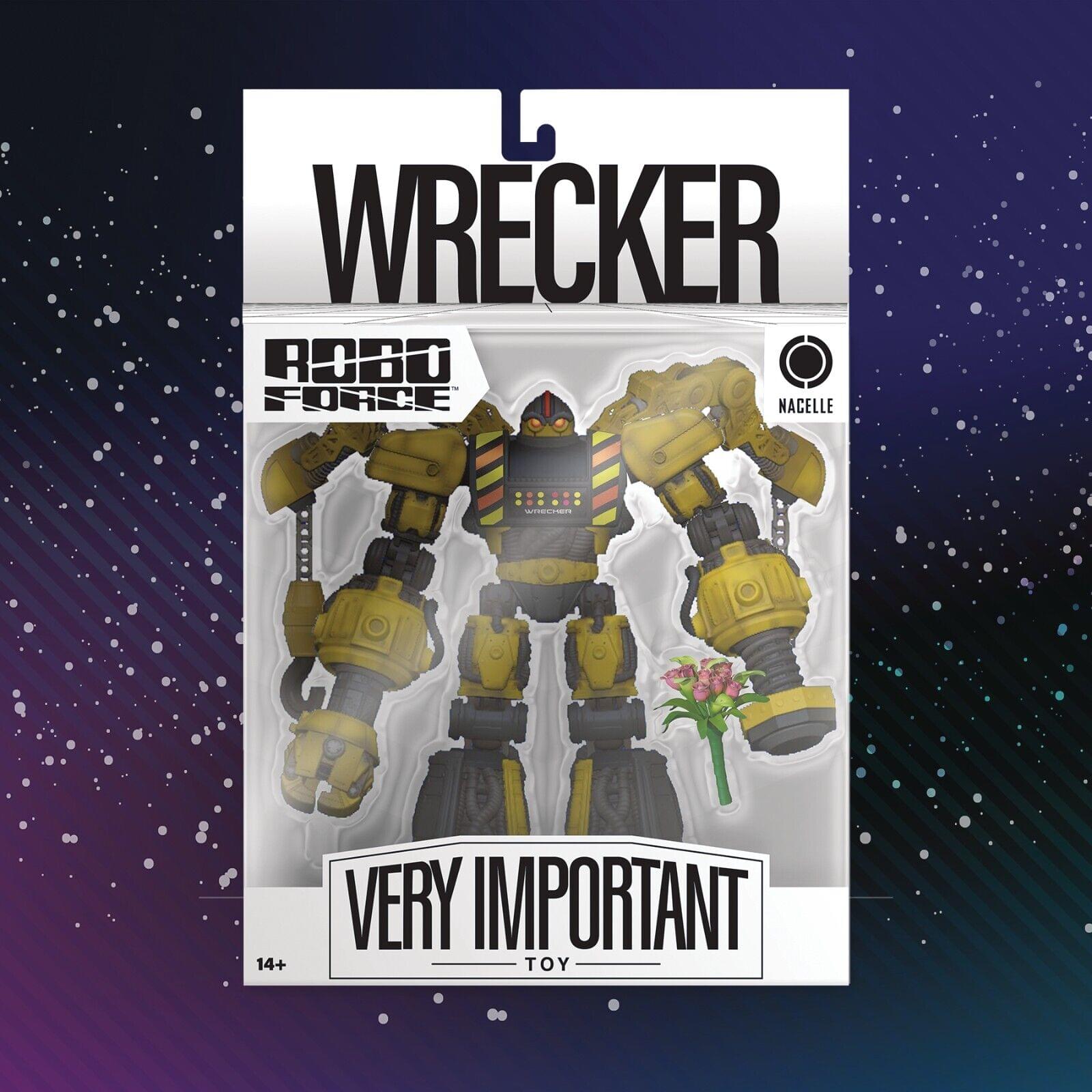 Robo Force 7.5 Inch Action Figure | Wrecker