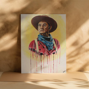 Cowboy Bill Murray 10"x8" Art Print