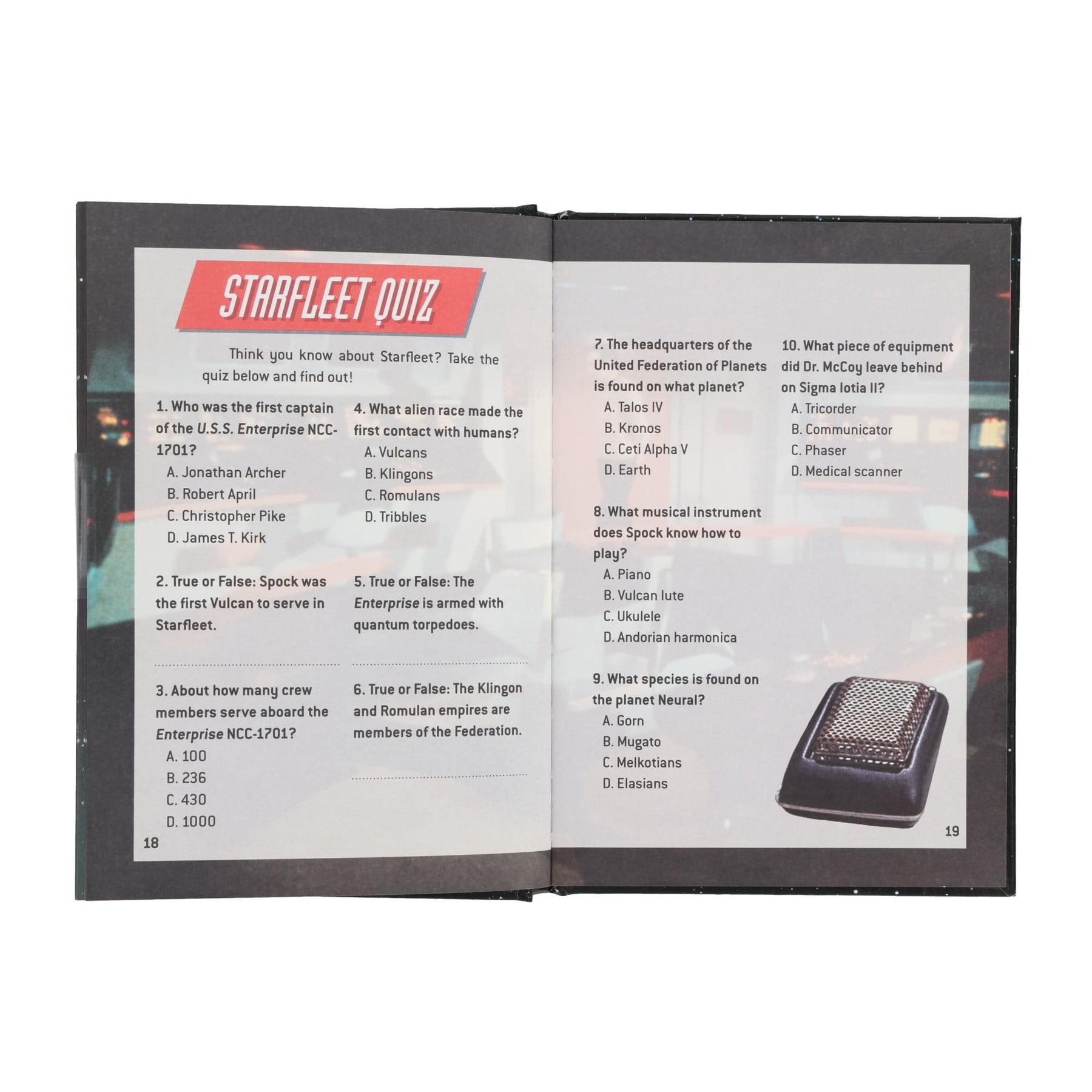 Star Trek Starfleet Logbook