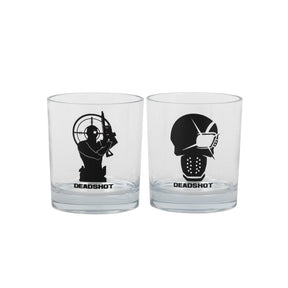 DC Comics Deadshot Whiskey Tumbler Set