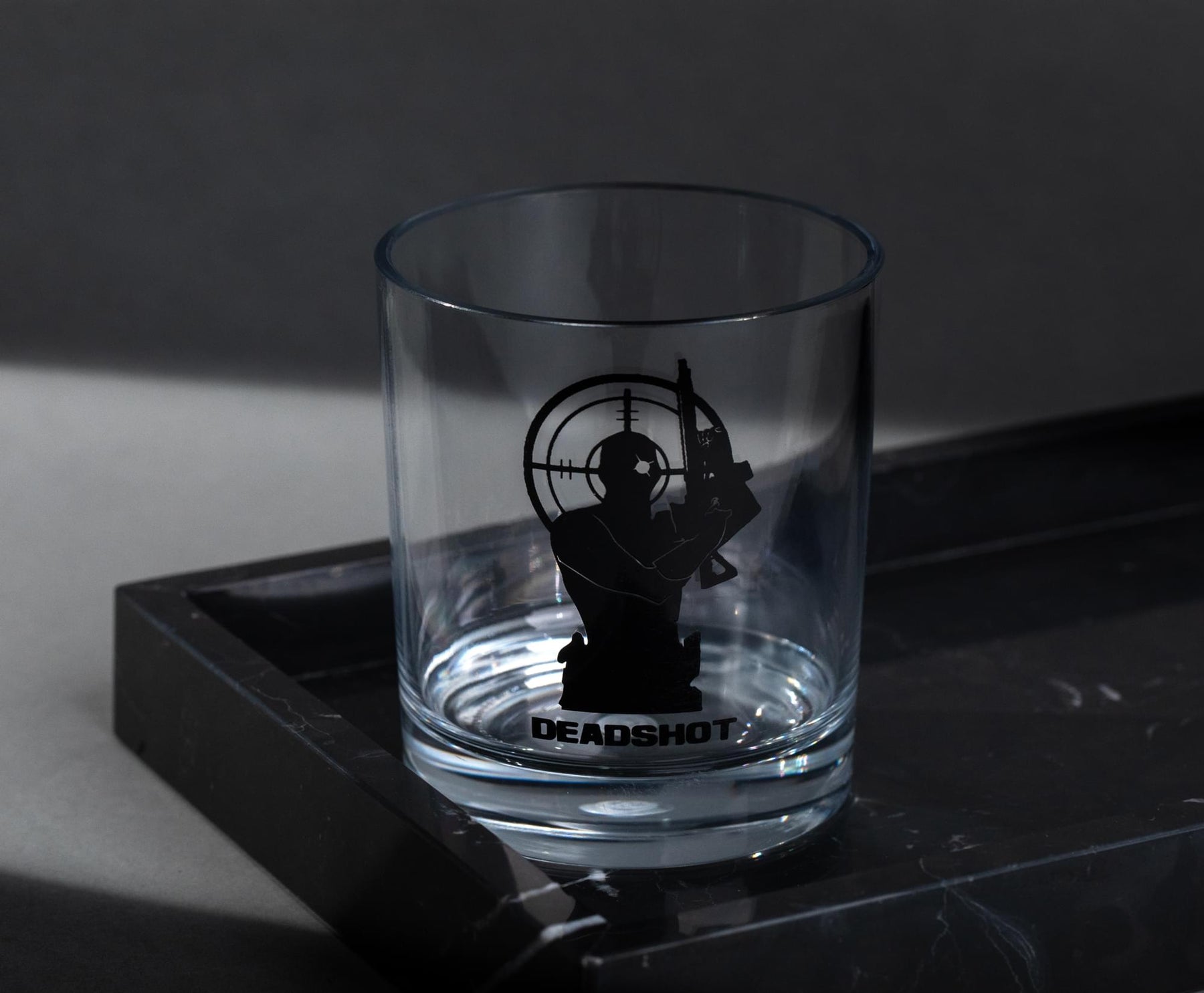 DC Comics Deadshot Whiskey Tumbler Set