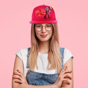 Sonic the Hedgehog "Group Hug" Snapback Hat, Pink