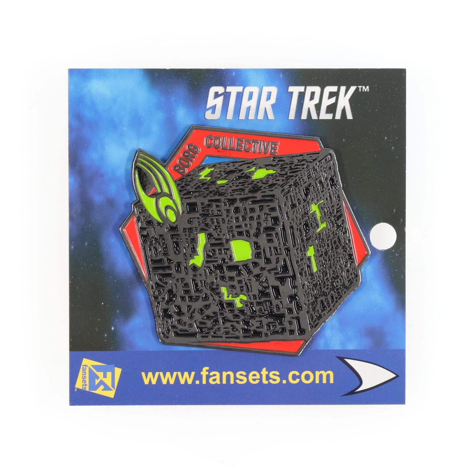 Star Trek Borg Collective Enamel Collector Pin