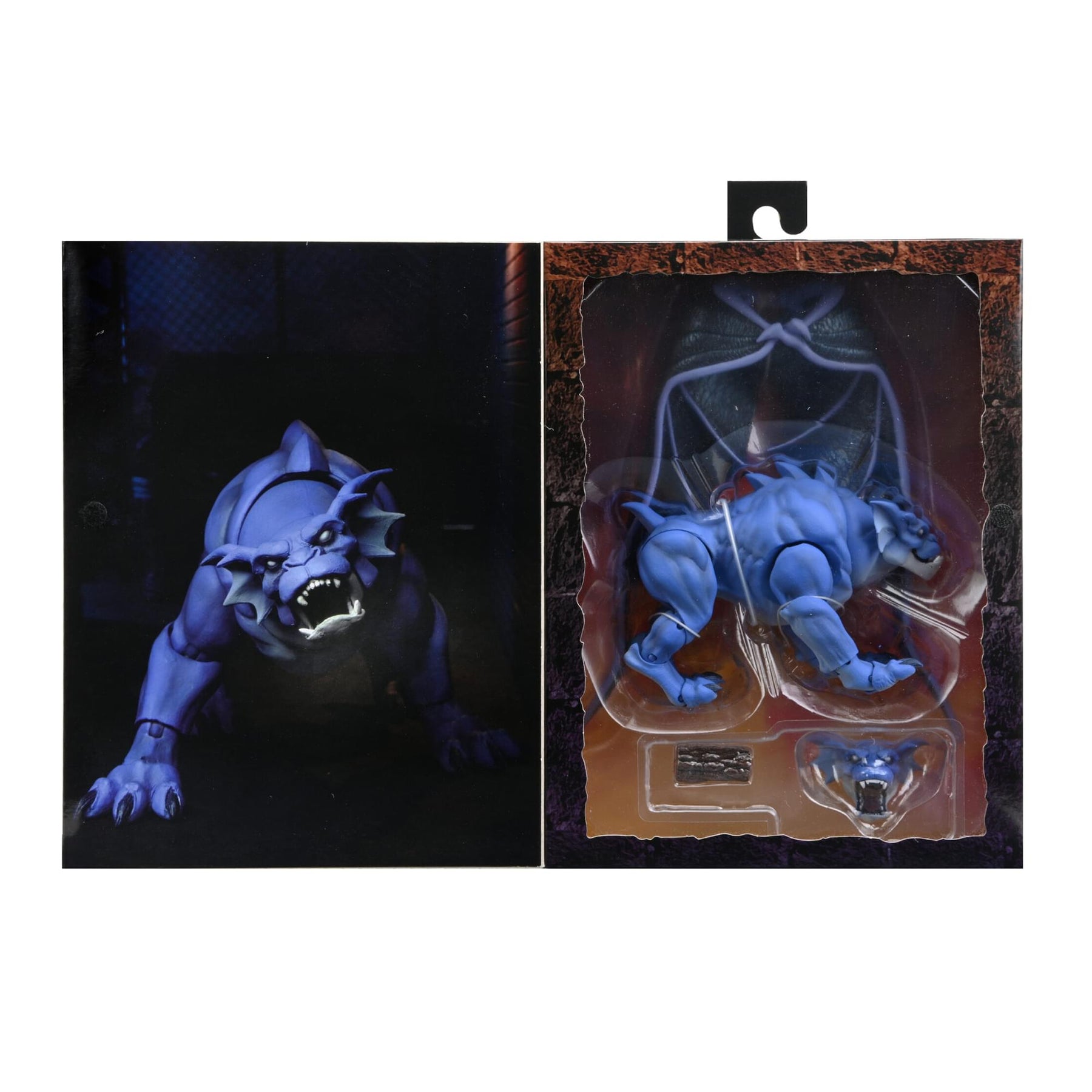 Gargoyles 7 Inch Scale Action Figure | Bronx with Goliath Accessory