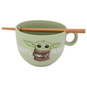 Star Wars The Child "Always Hungry" Ramen Mug with Chopsticks