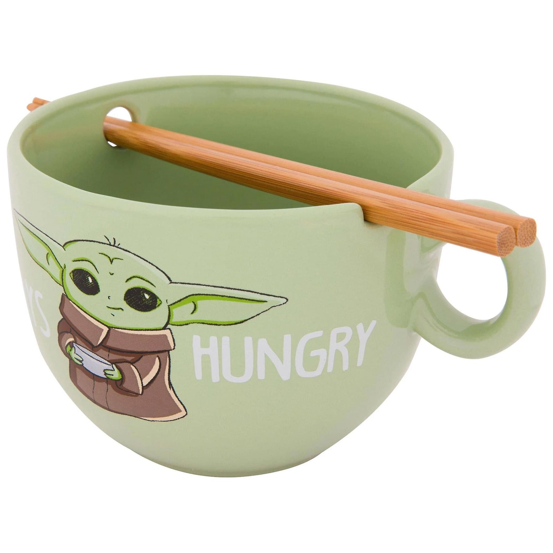 Star Wars The Child "Always Hungry" Ramen Mug with Chopsticks