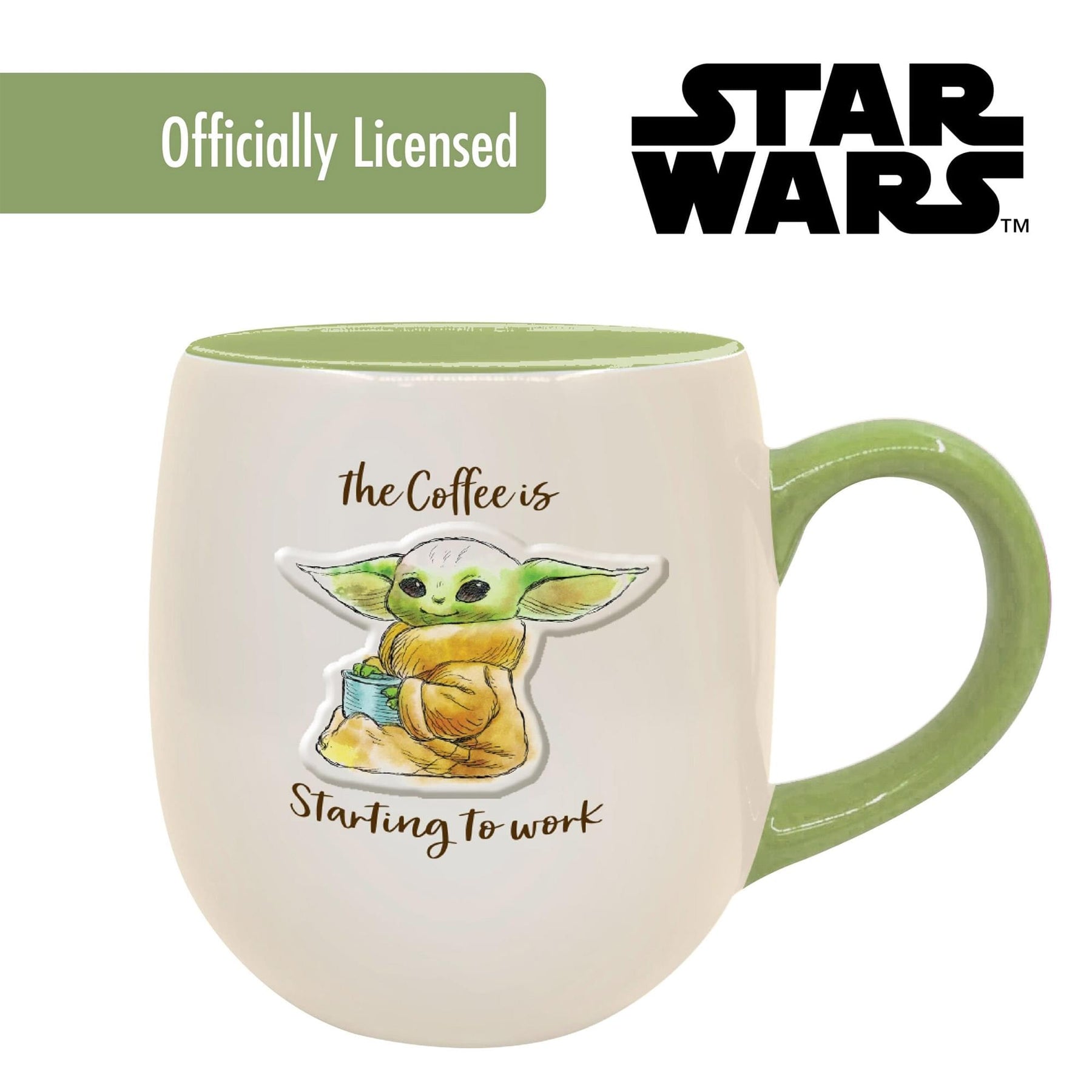 Star Wars Grogu Coffee 14oz Ceramic Mug