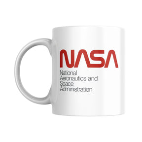 NASA Red Logo 11oz Ceramic Coffee Mug