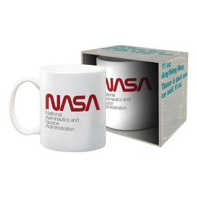 NASA Red Logo 11oz Ceramic Coffee Mug