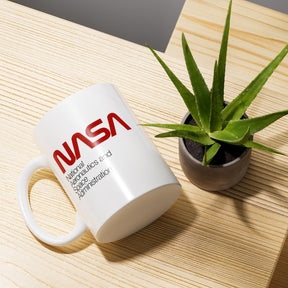 NASA Red Logo 11oz Ceramic Coffee Mug