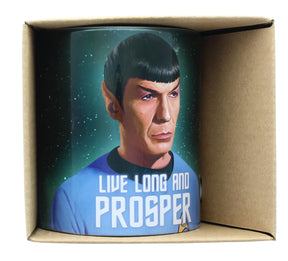 Star Trek Live Long Spock 11oz Boxed Ceramic Mug