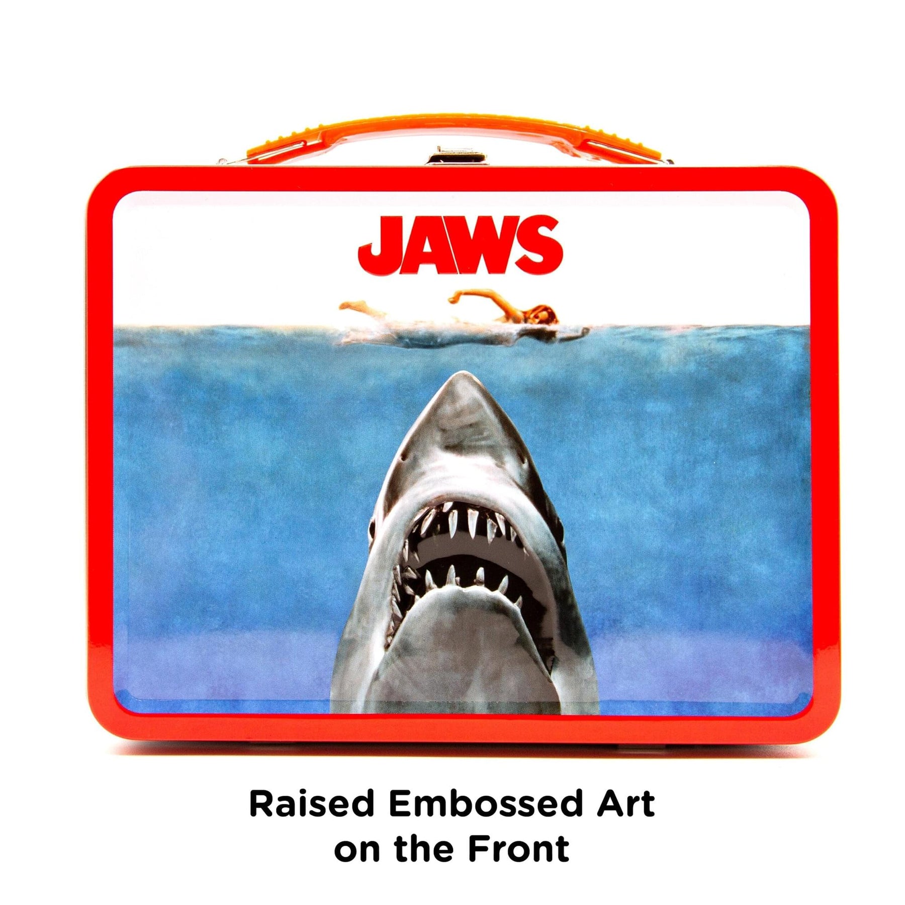 JAWS Embossed Tin Fun Box