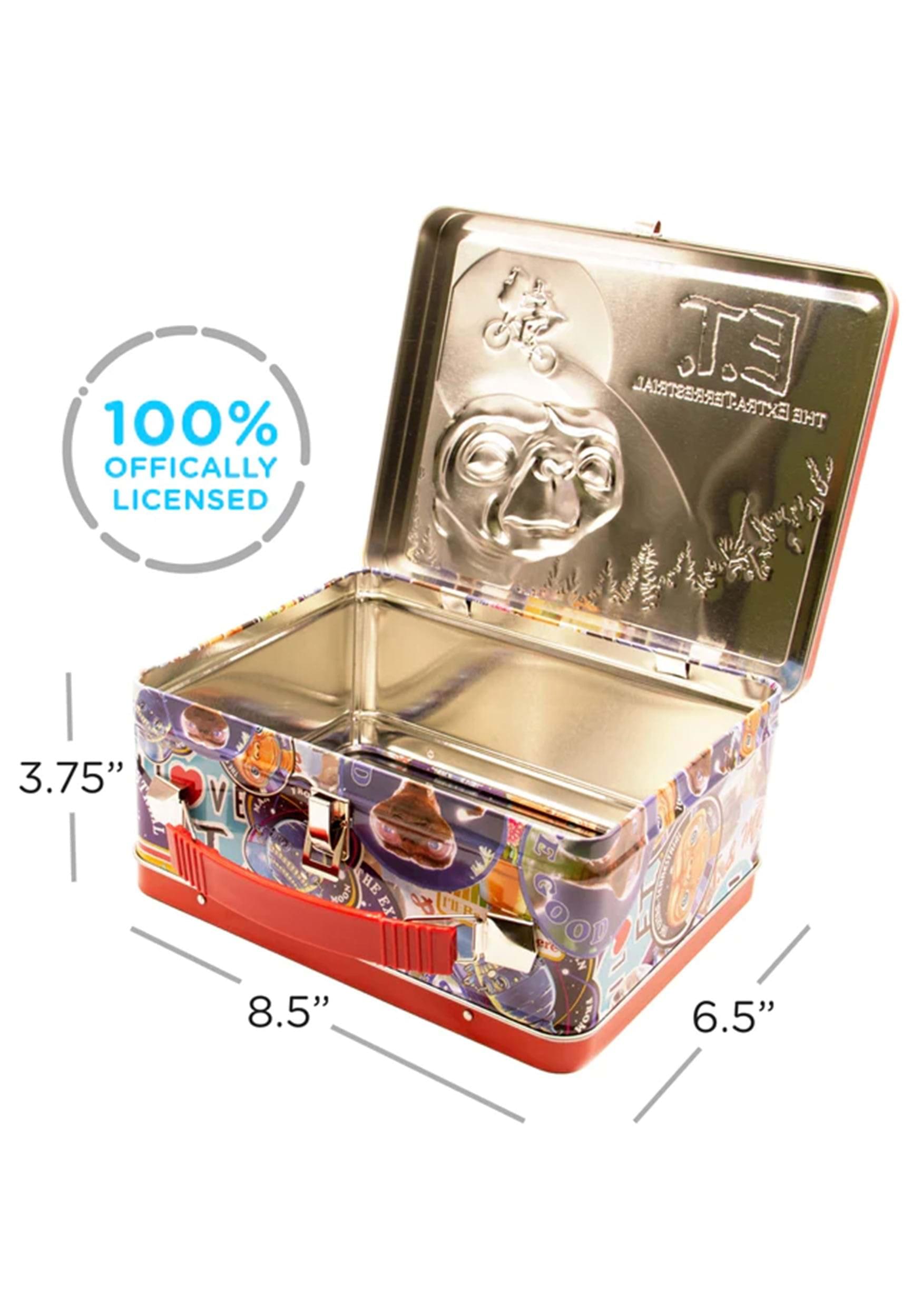 E.T. the Extra-Terrestrial Embossed Tin Fun Box