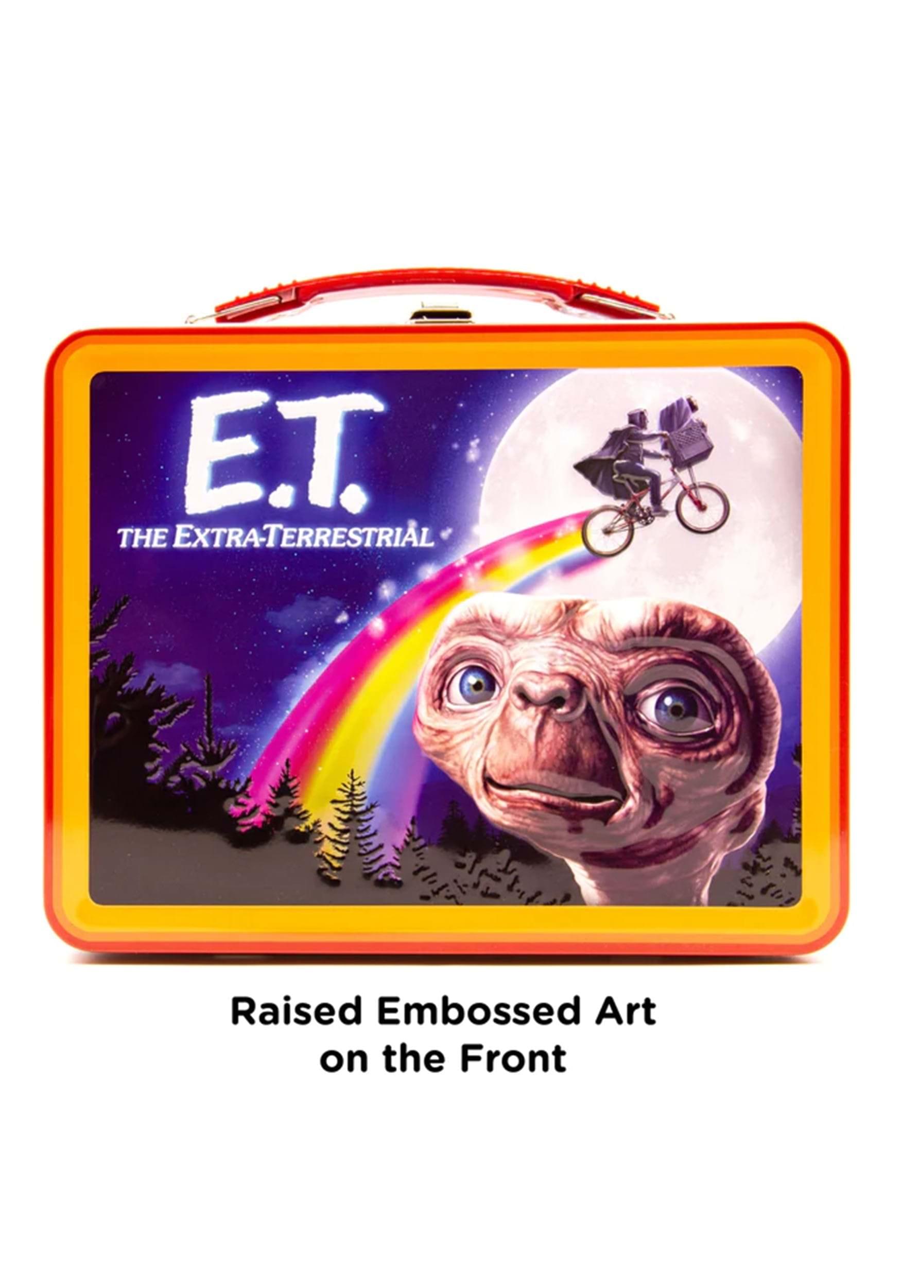 E.T. the Extra-Terrestrial Embossed Tin Fun Box