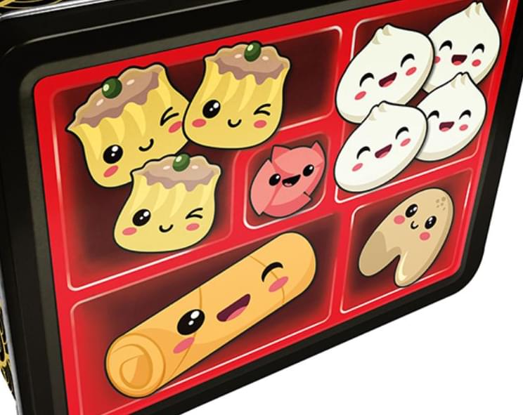 Bento Embossed Tin Fun Box