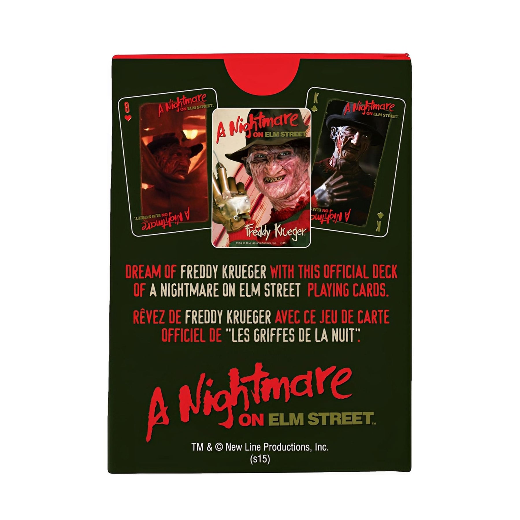 Nightmare on Elm Street Playing Cards