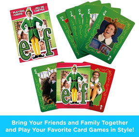 Elf Buddy Playing Cards