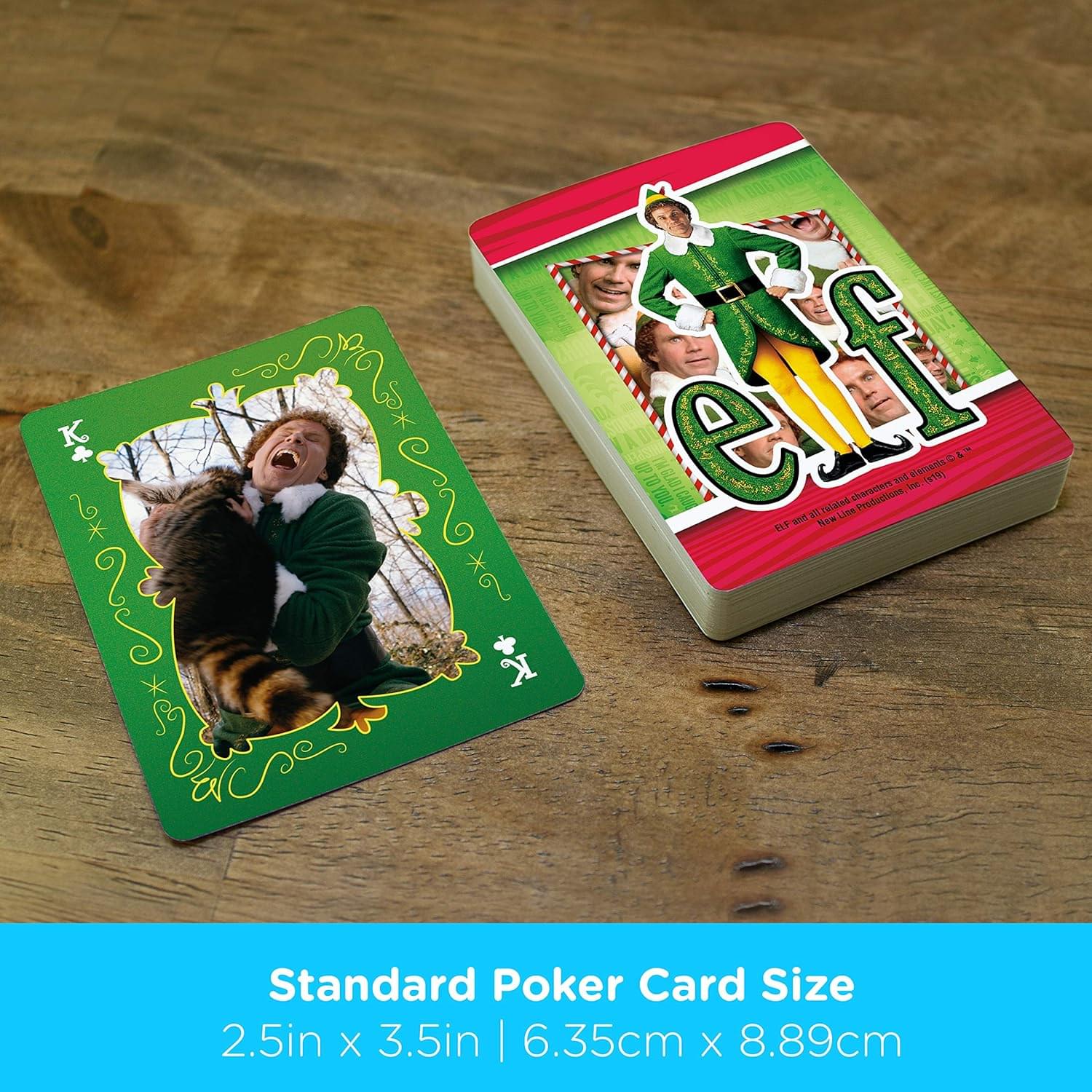 Elf Buddy Playing Cards