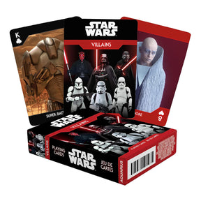 Star Wars Dark Side Villains Playing Cards