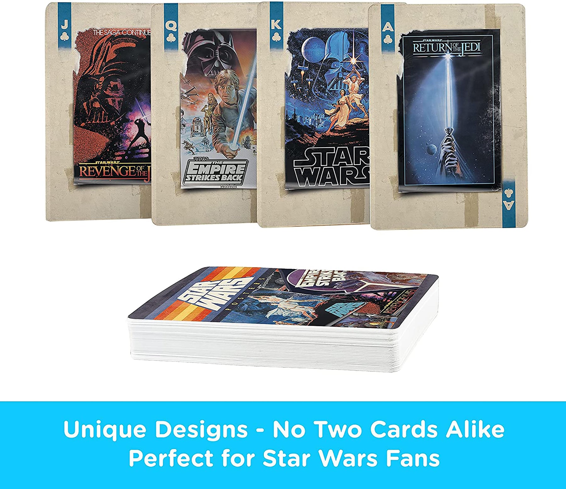 Star Wars Movie Posters Playing Cards