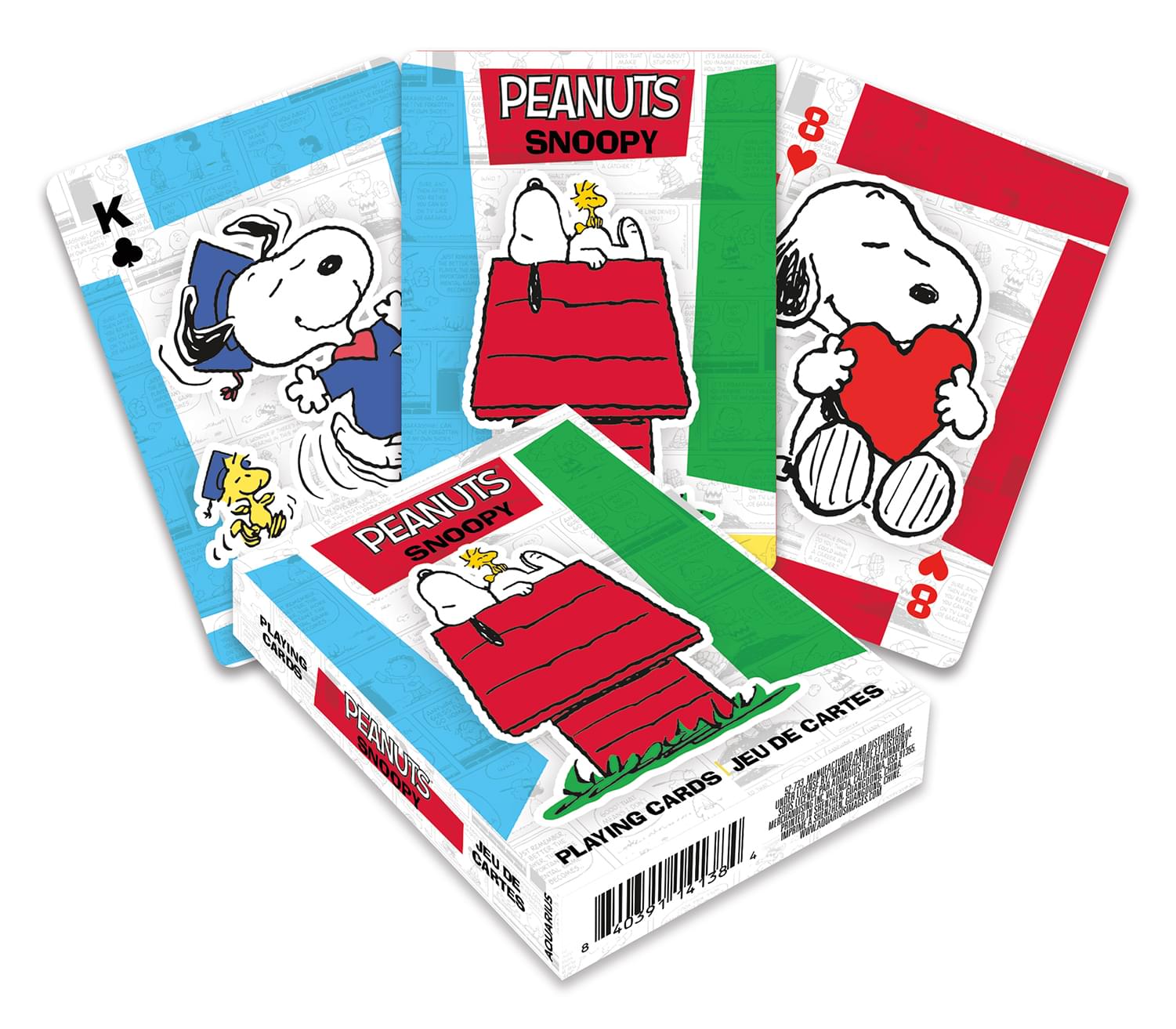 Peanuts Snoopy Playing Cards | 52 Card Deck + 2 Jokers