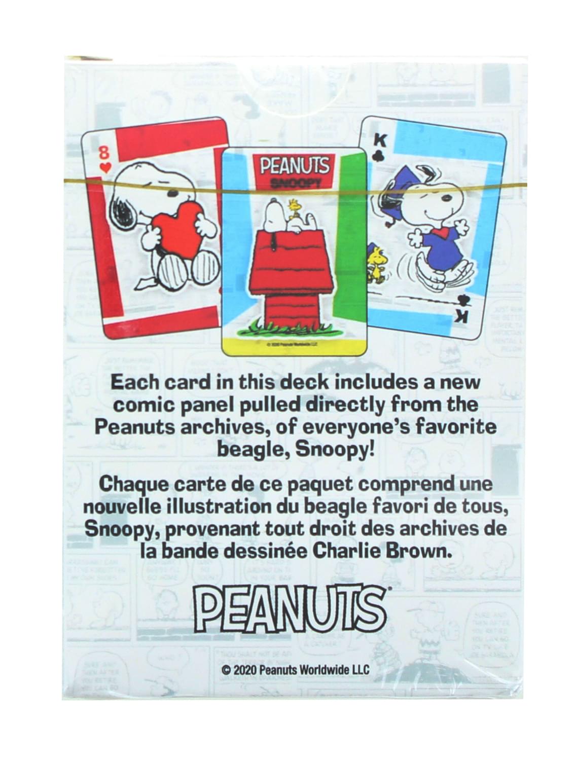 Peanuts Snoopy Playing Cards | 52 Card Deck + 2 Jokers