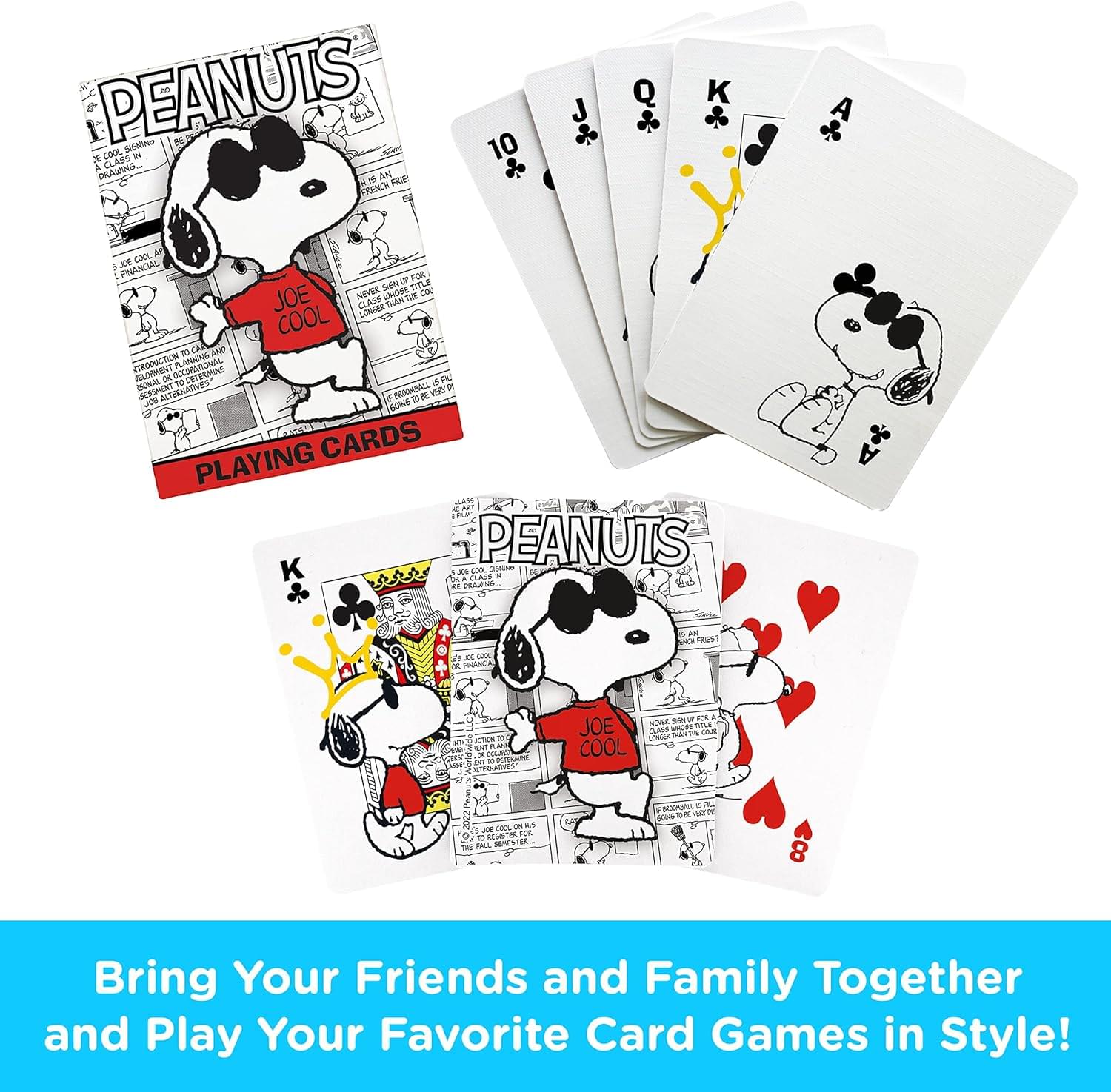 Peanuts Joe Cool Playing Cards