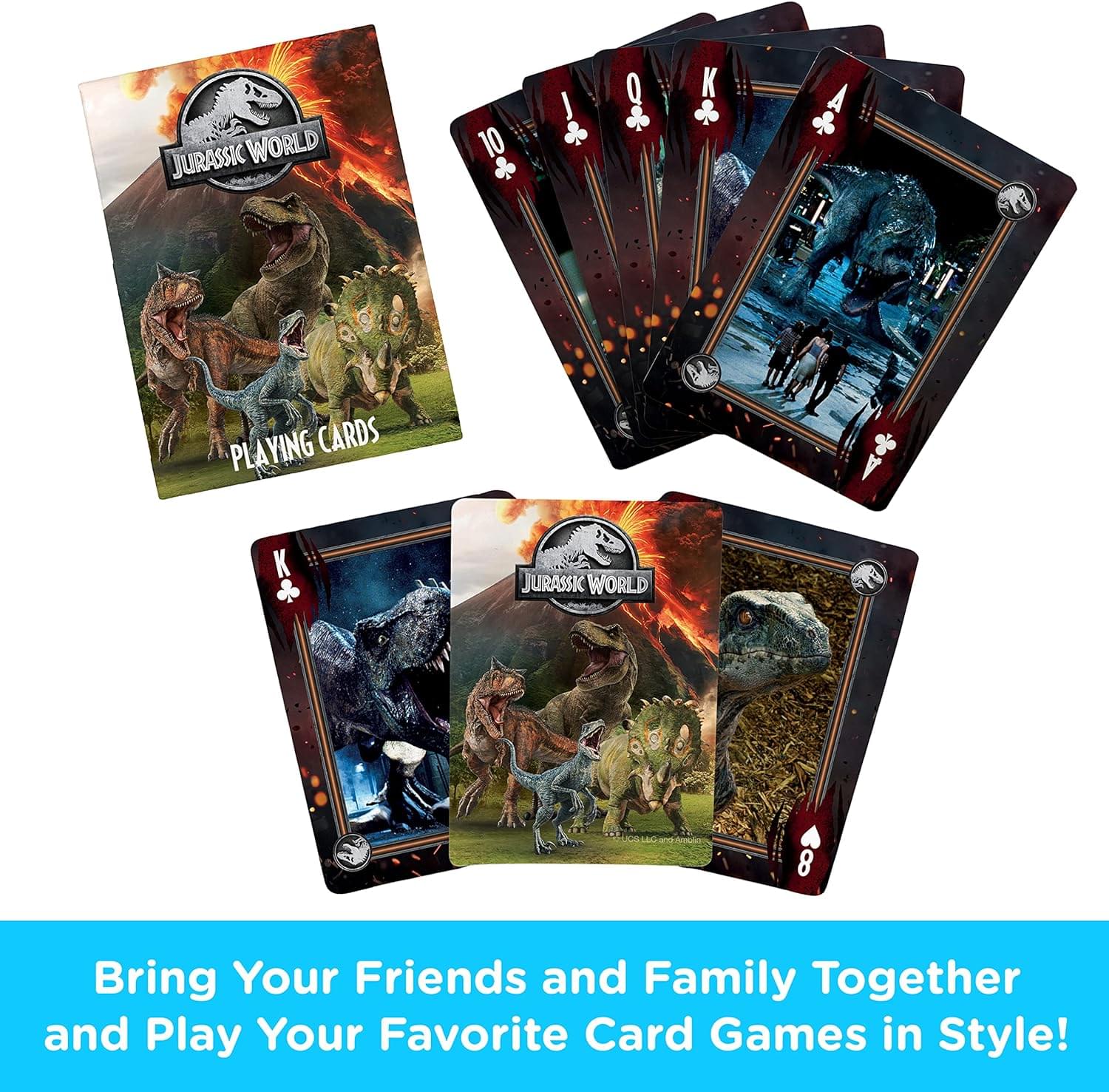 Jurassic World Playing Cards