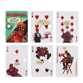 Marvel Deadpool Quotes Playing Cards