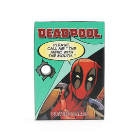 Marvel Deadpool Quotes Playing Cards