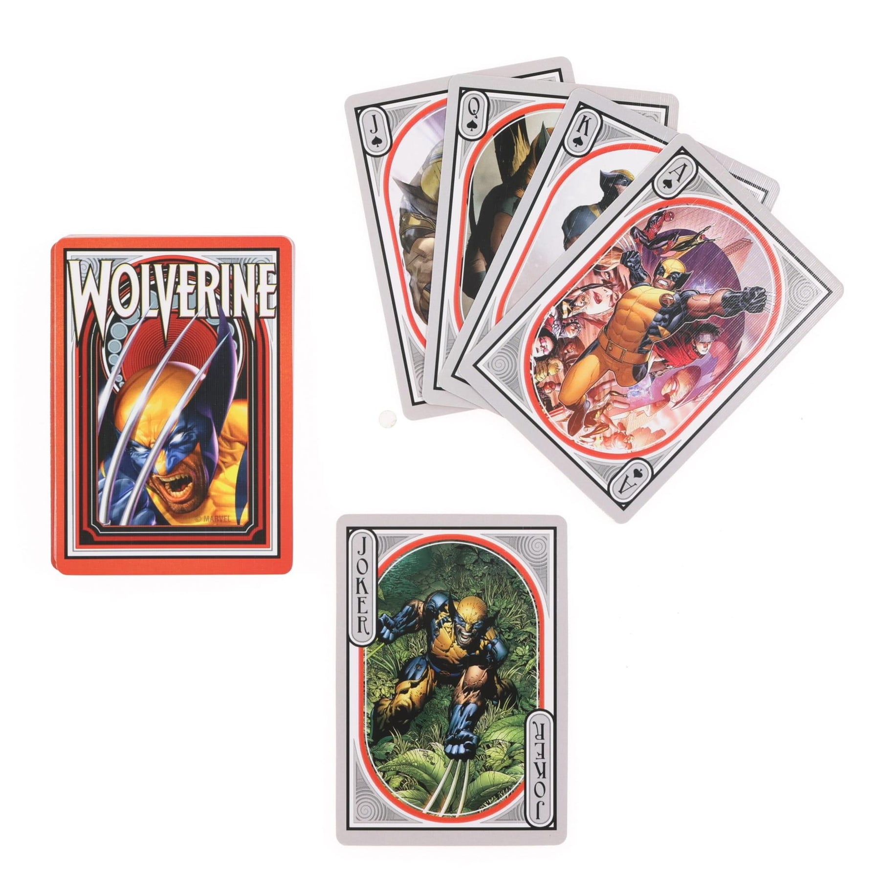 Marvel Wolverine Nouveau Playing Cards