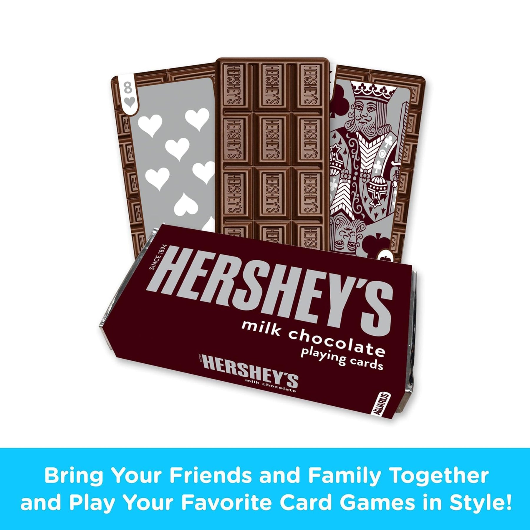 Hershey’s Chocolate Bar Premium Playing Cards