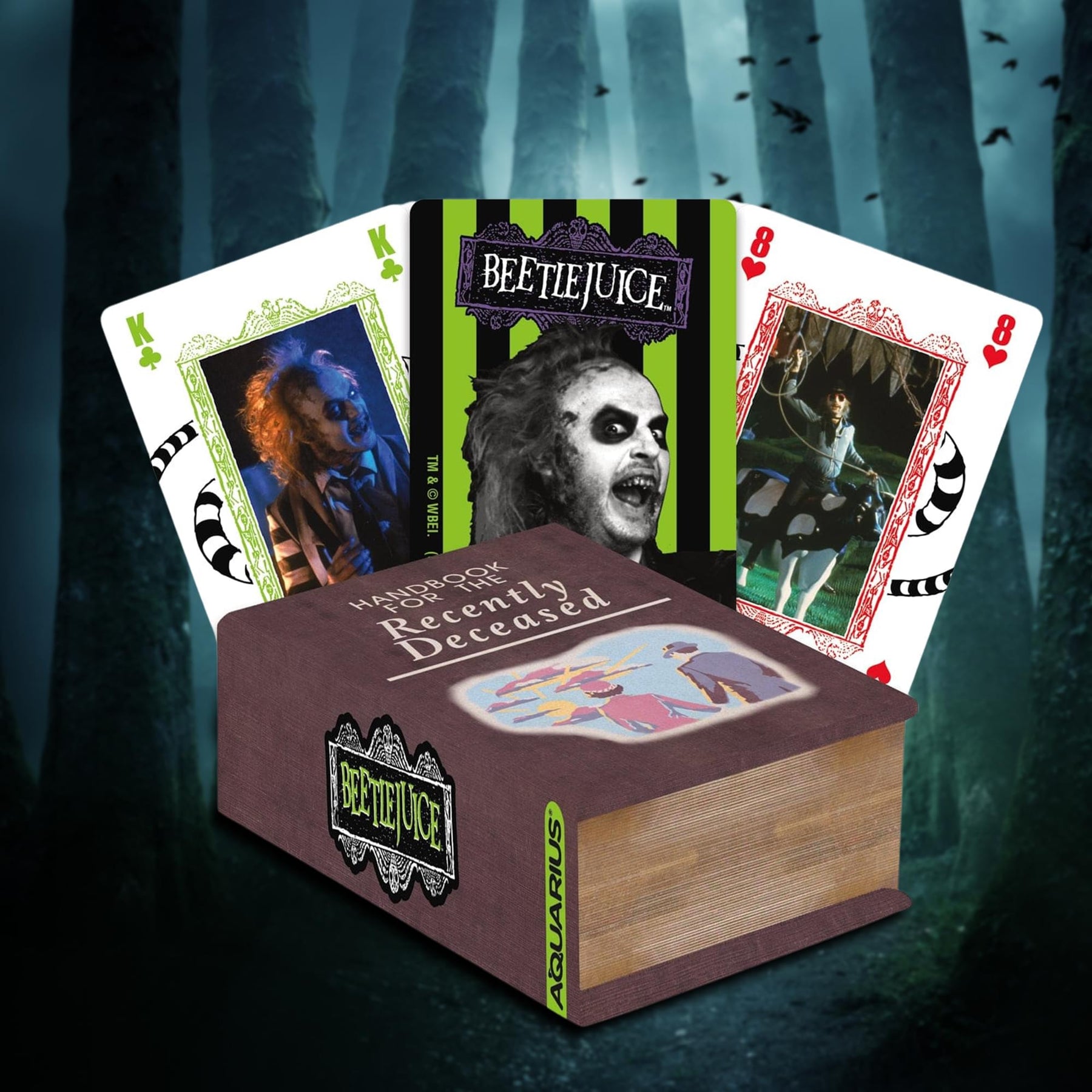 Beetlejuice Recently Deceased Premium Playing Cards