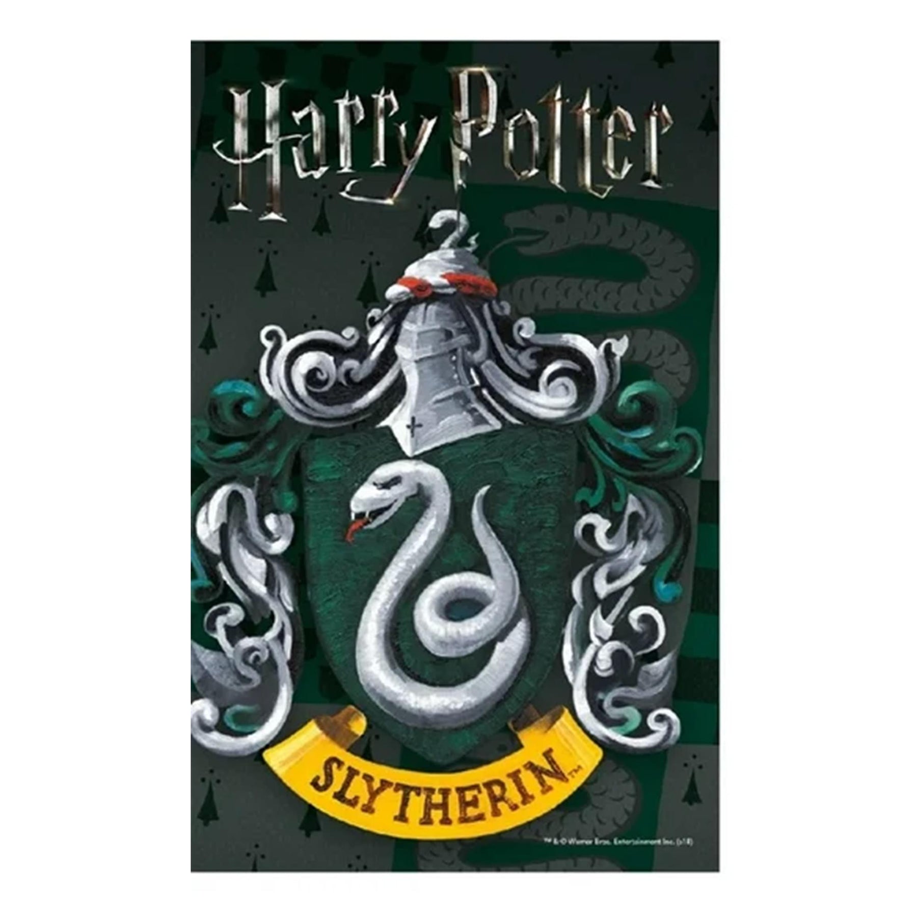 Harry Potter House Slytherin 150 Piece Micro Jigsaw Puzzle In Tube