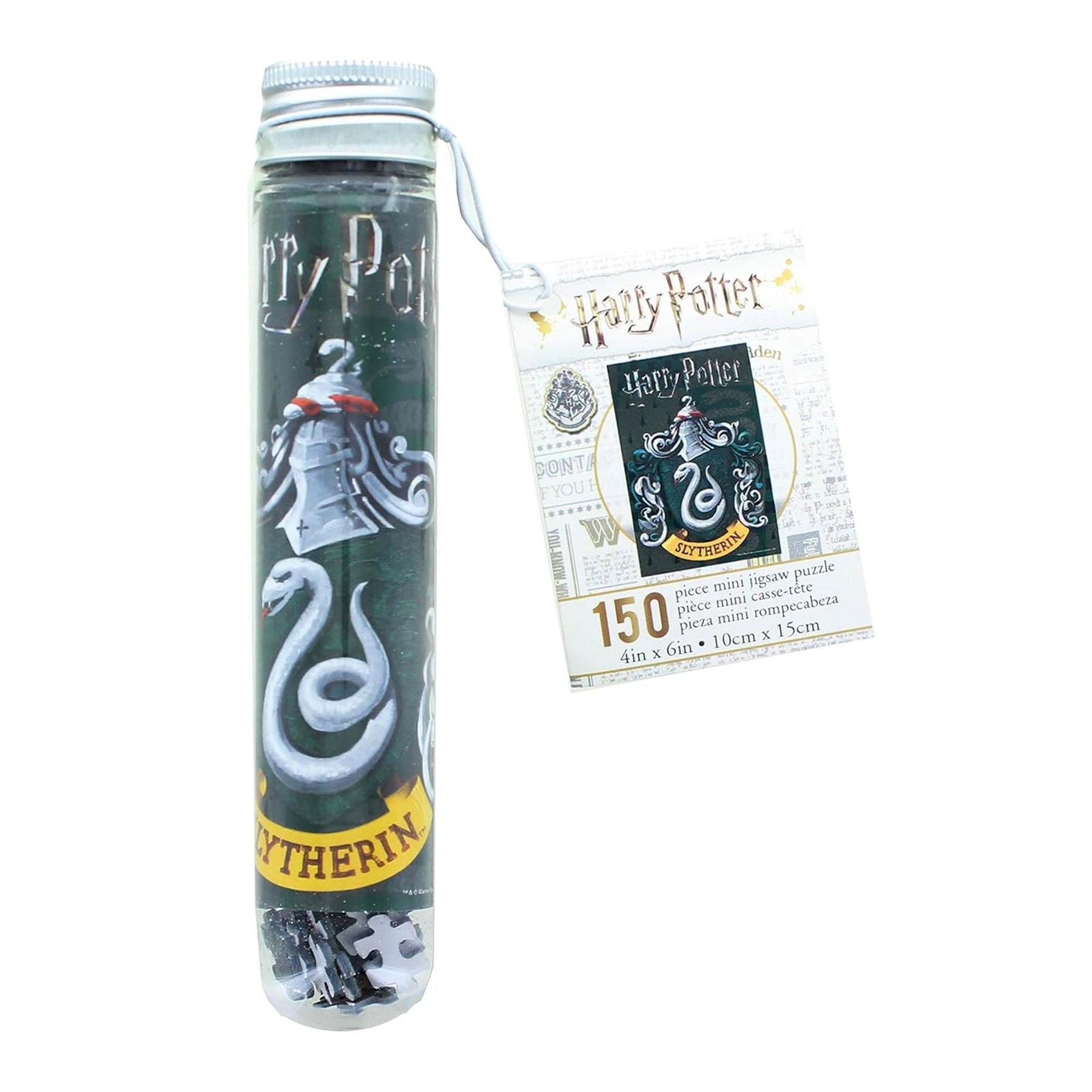 Harry Potter House Slytherin 150 Piece Micro Jigsaw Puzzle In Tube