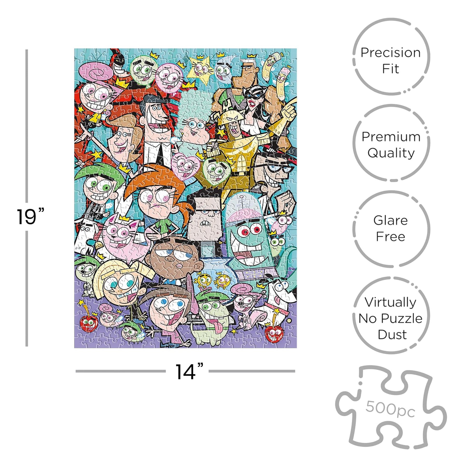 Fairly Odd Parents 500 Piece Jigsaw Puzzle