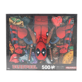 Marvel Deadpool Collage 500 Piece Jigsaw Puzzle