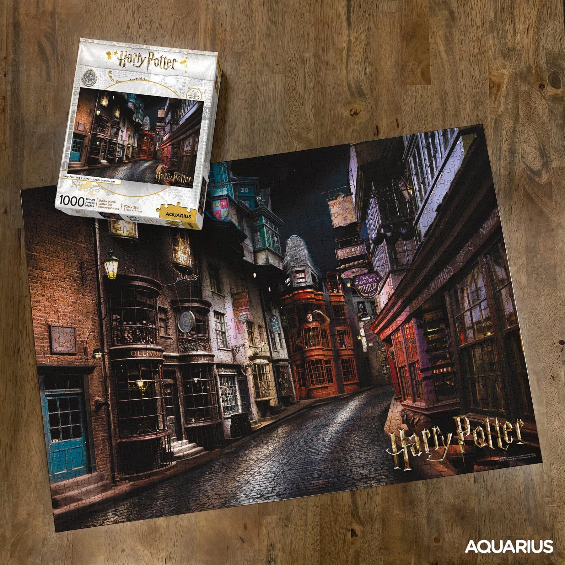 Harry Potter Diagon Alley 1000 Piece Jigsaw Puzzle