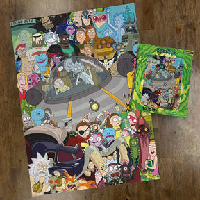 Rick and Morty Cast 1000 Piece Jigsaw Puzzle