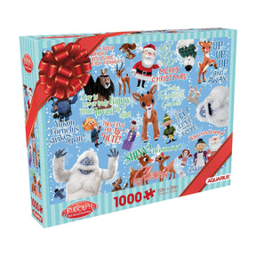 Rudolph the Red Nosed Reindeer Wrapping Paper 1000 Piece Jigsaw Puzzle